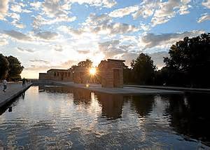 El Templo de Debod, lugar ideal para tener sexo con。